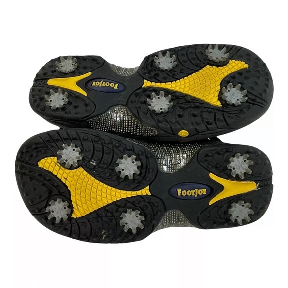 Footjoy 45692 FJ Men's 8 M Brown Strap Soft Spikes Golf Adjustable Sandals - Picture 4 of 7